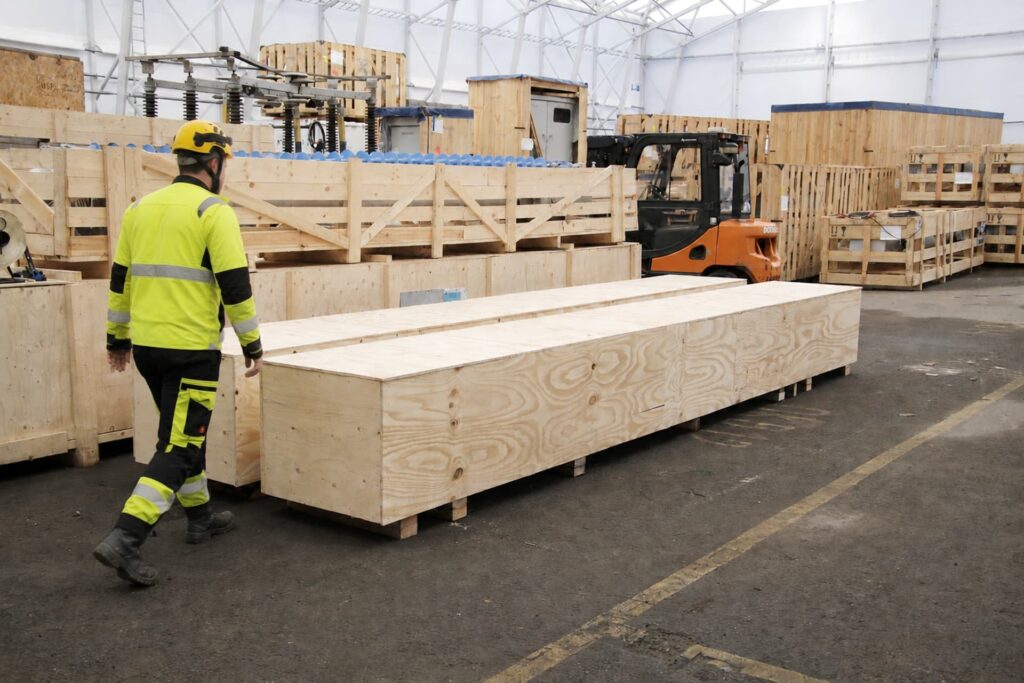Spare parts and packaging materials